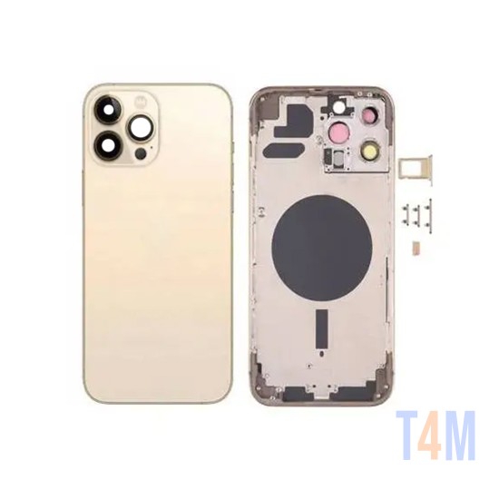 Tapa Trasera+Frame Apple iPhone 13 Pro Dorado